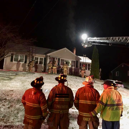 Seymour Crews Douse House Fire | Valley Independent Sentinel