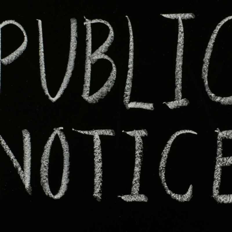 Notice Of Democratic Caucus In Seymour