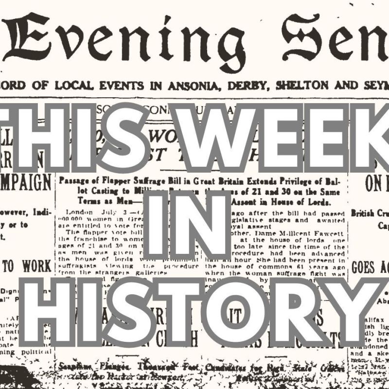 This Week In Valley History: 1952