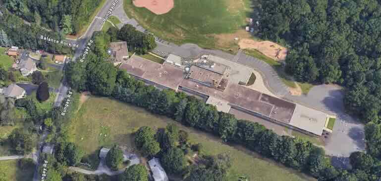 A Google Map image showing Bungay School in Seymour, Conn.