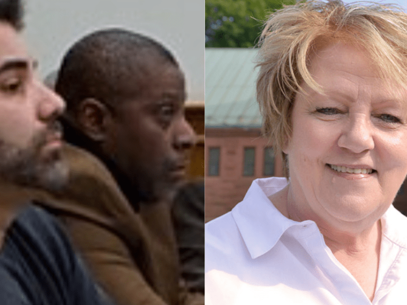 Ansonia Alderman Tony Mammone, Town/City Clerk Beth Lynch