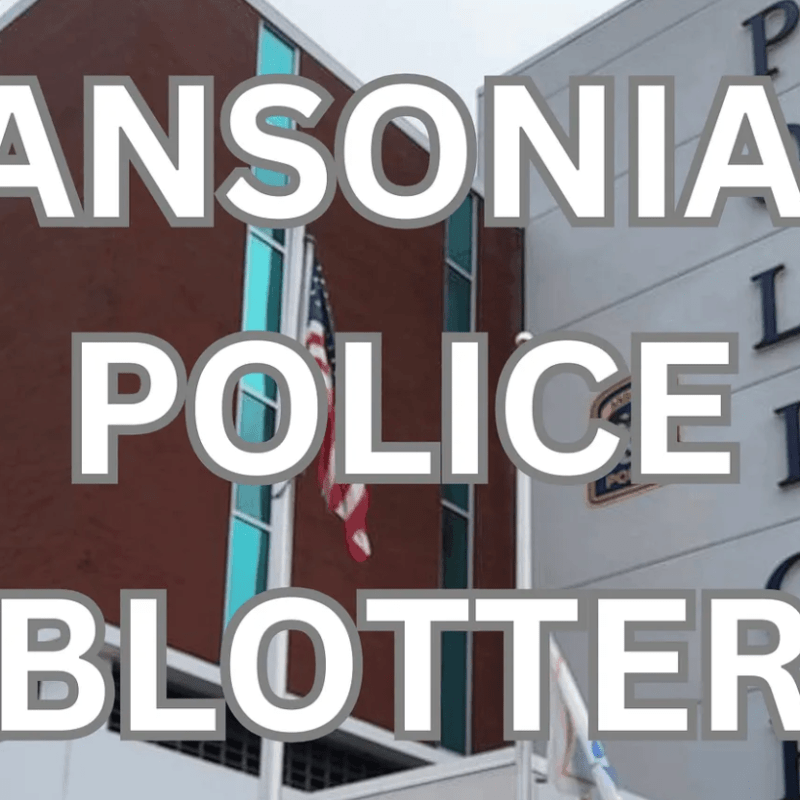 Ansonia Police Blotter
