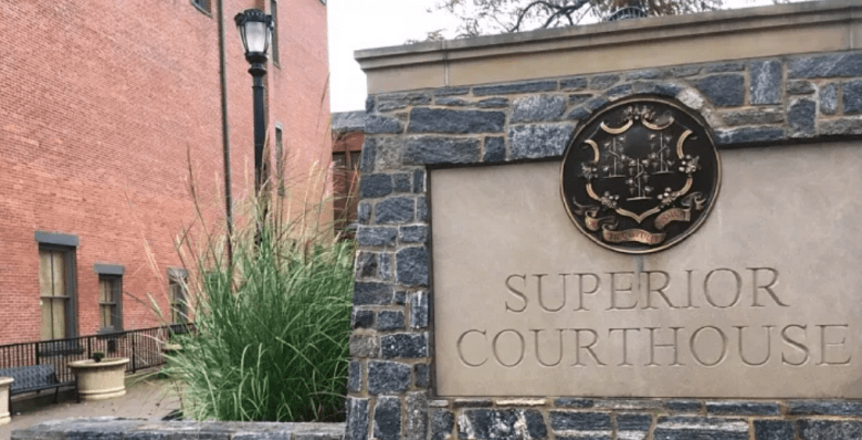 A photo of Superior Court in Derby, Connecticut.