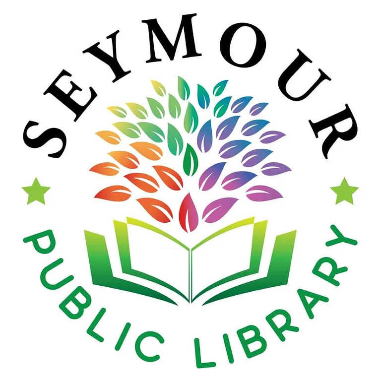 The Seymour Public Library logo.
