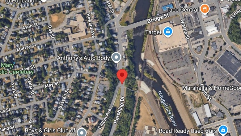 map of vehicle crash location