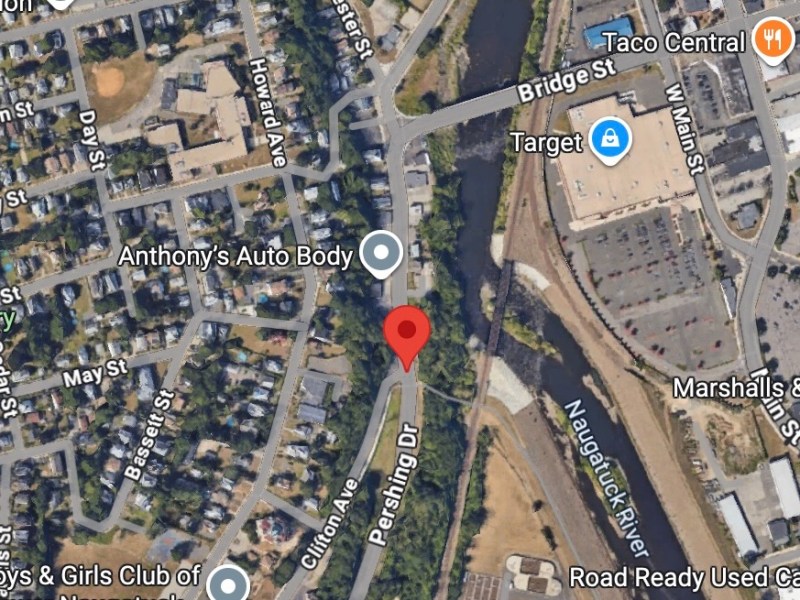 map of vehicle crash location