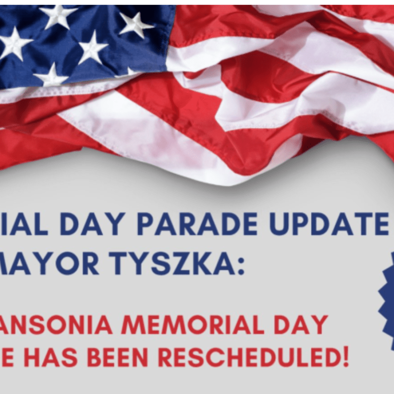 Update: Ansonia Memorial Day Parade Goes From Cancelled To Rescheduled