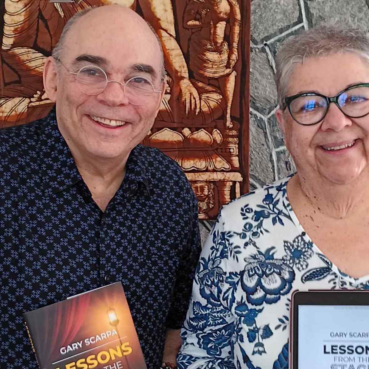 Gary Scarpa Pens Fourth Book