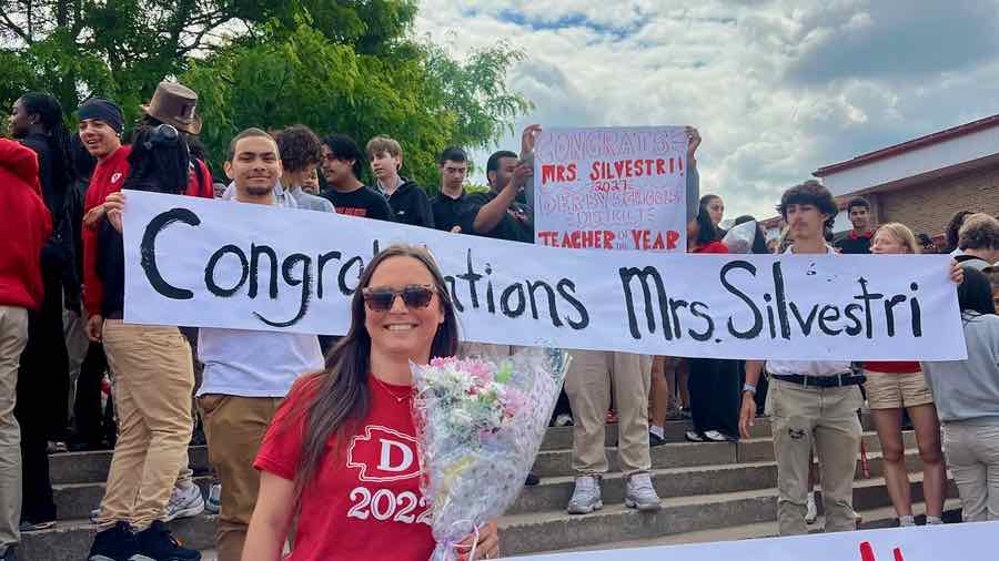 Kristin Silvestri Is Derby Public Schools Teacher Of The Year