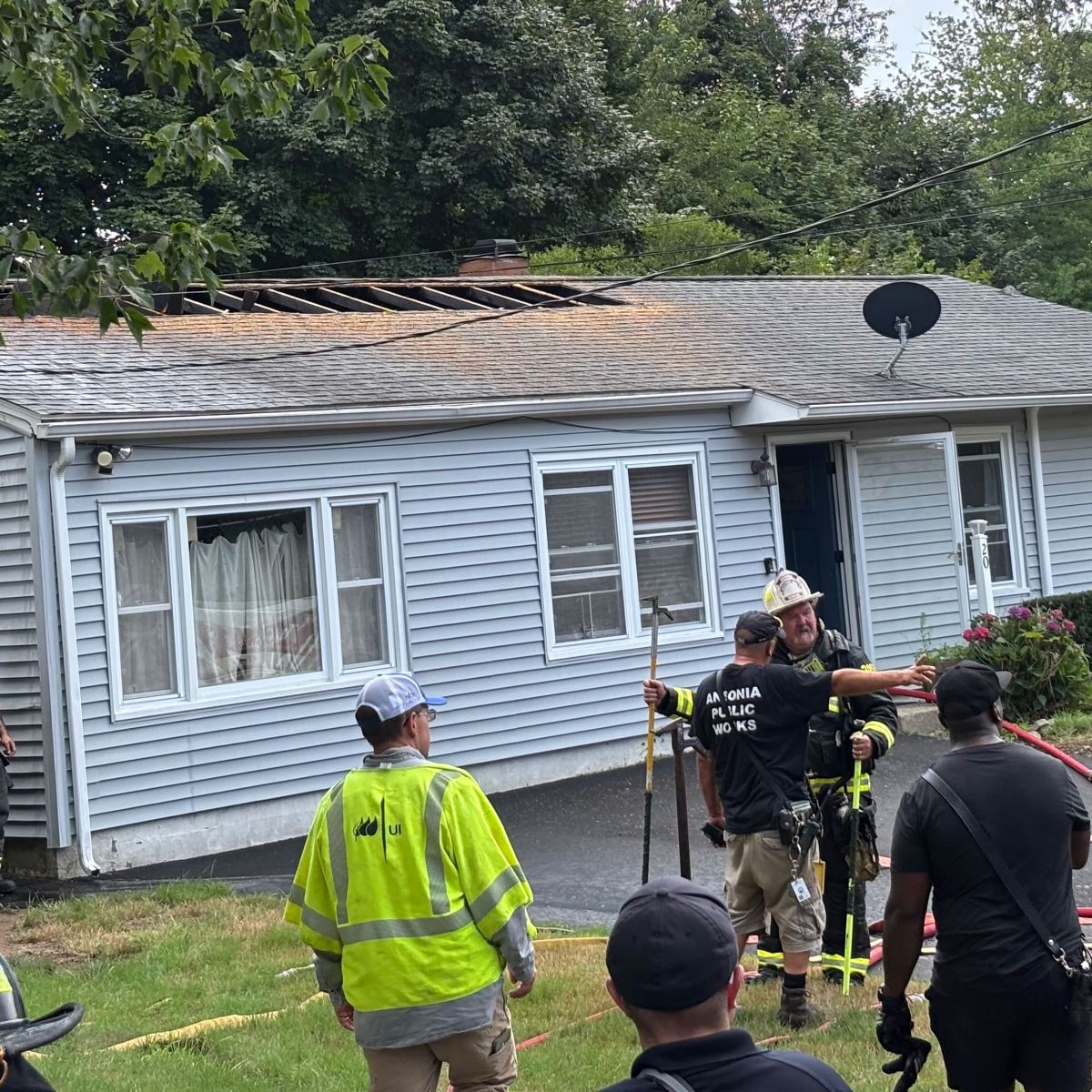 No Injuries Reported In Ansonia House Fire