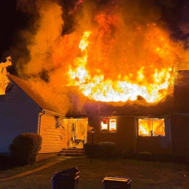 Fire Engulfs Three Condo Units In Shelton