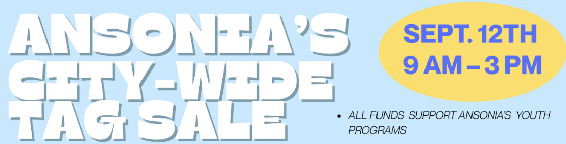 Registration Open For Ansonia City-Wide Tag Sale