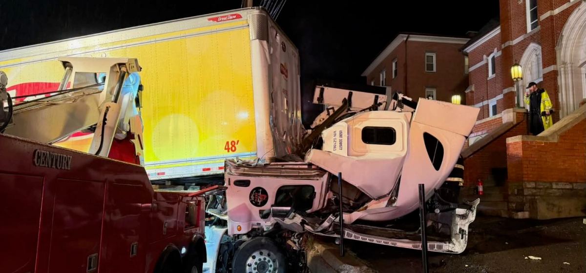 Update: Tractor-Trailer Crash In Derby
