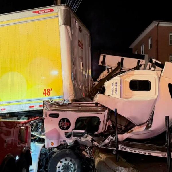 Update: Tractor-Trailer Crash In Derby