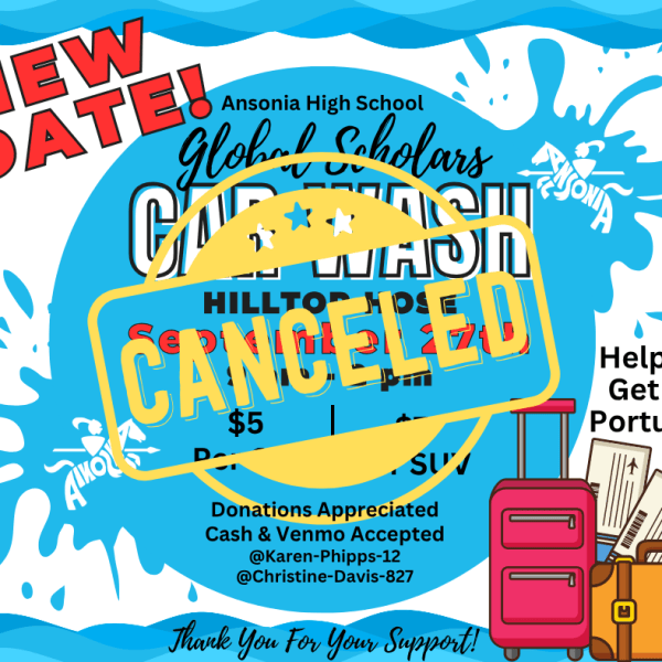 CANCELED: Ansonia High School Global Scholars Car Wash