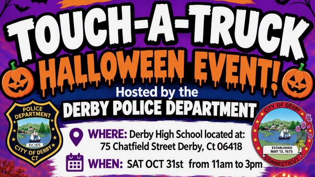 Derby PD Halloween Touch-A-Truck
