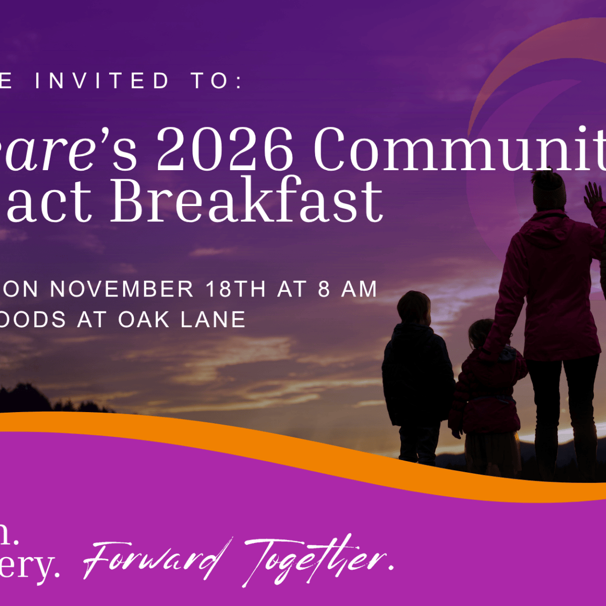BHcare Community Impact Breakfast Upcoming