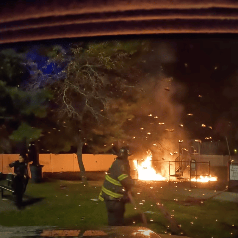 Ansonia Police Investigating Playground Arson Fire