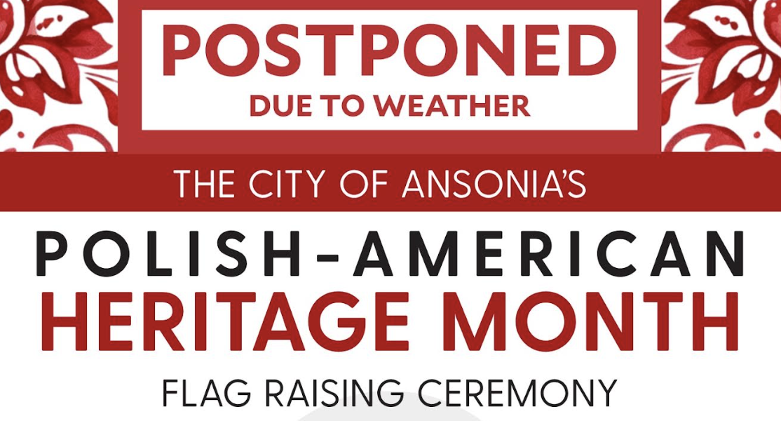 Ansonia Polish Flag Raising Rescheduled